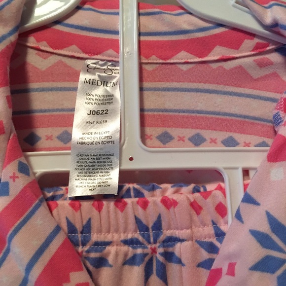 JESSICA SIMPSON NWT AUTHENTIC CUTE GIRL TWO-PIECE SLEEPWEAR - Picture 14 of 16